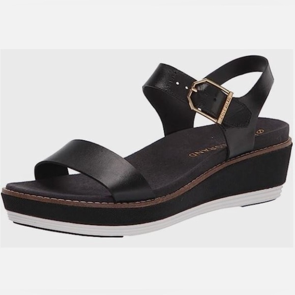 Cole Haan OrginalGrand Womens Flatform Wedge Ankle Strap Sandals size 9 B - Picture 1 of 9